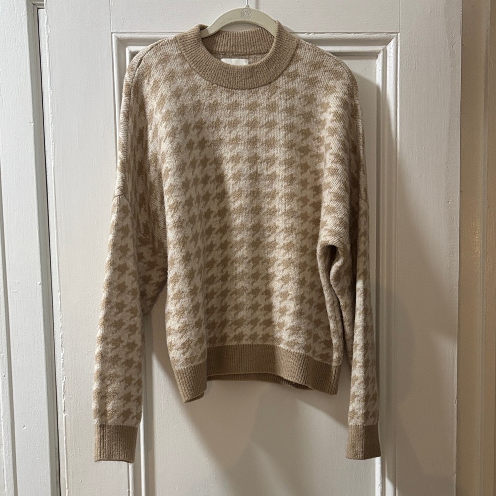 Herringbone sweater